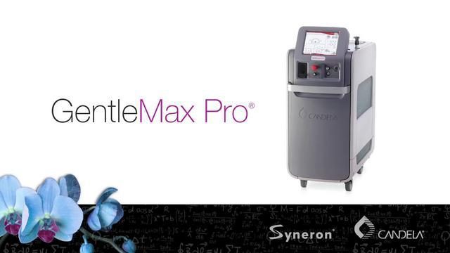 A picture of the syneron gentlemax pro machine.